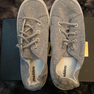 Steve Madden Gray Kids Slip-on Sneakers